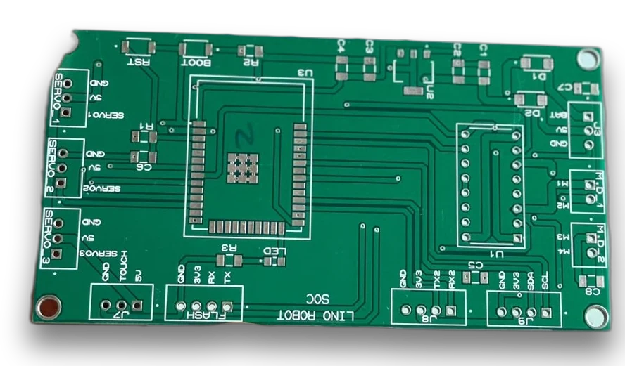 Bare fabricated multi-layer PCB manufactured by Reeyaa Circuit