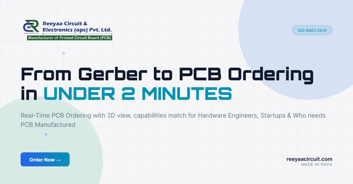 From Gerber to PCB Order in Under 2 Minutes: Simplifying PCB Manufacturing