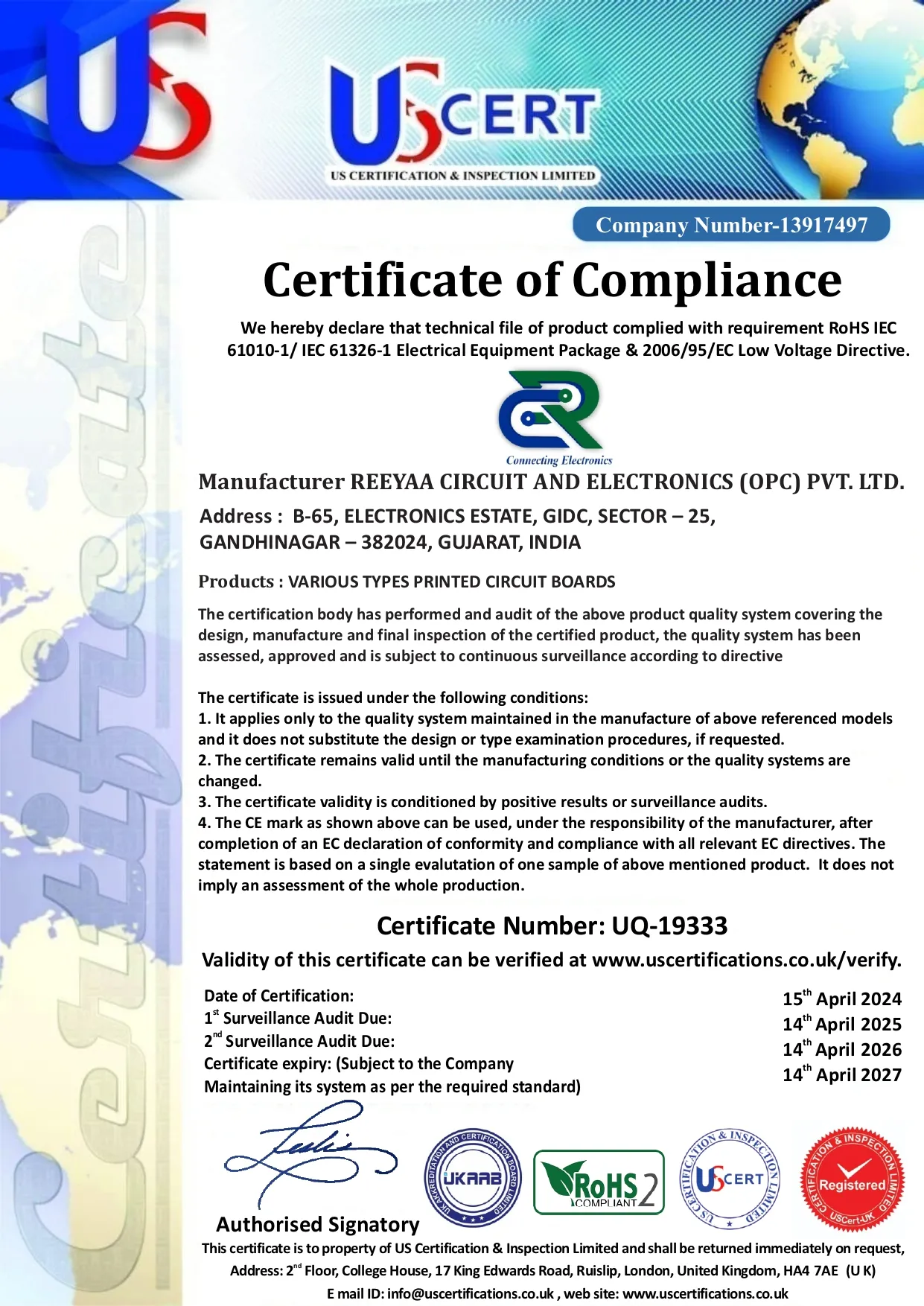 Certificate-of-Compliance
